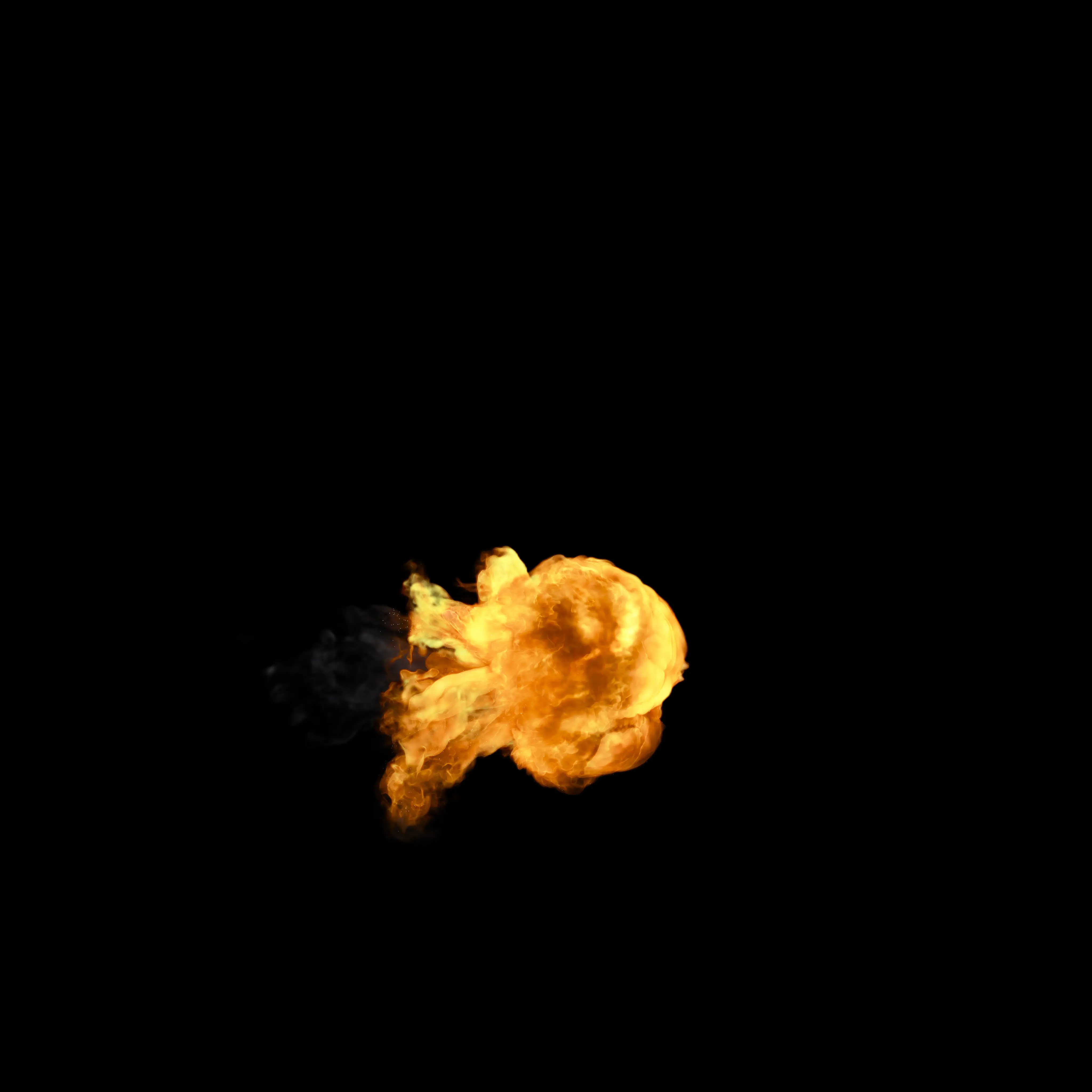 Cannon Explosions 01 - High_angle - Preview
