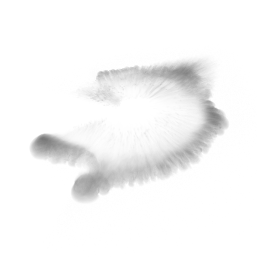 Directional Smoke Shockwave 03 - VDB - Preview
